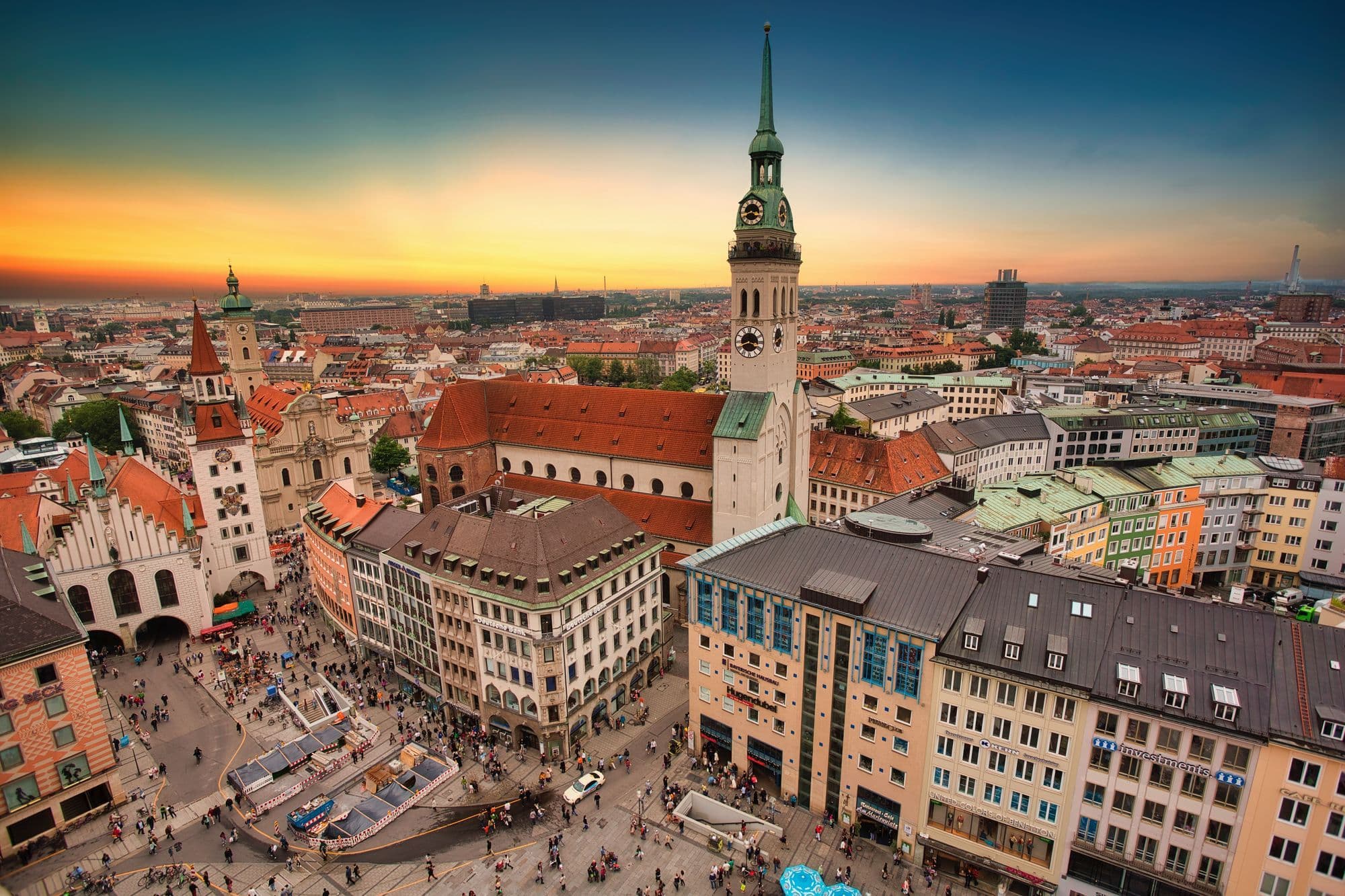 Munich, the lively capital of Bavaria